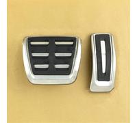 Foot Pedal Pedal Caps Stainless Steel Car Accelerator Brake Footrest Pedal Cover For A4 B9 A5 A6 A7 Q5 Q7 Q8 RHD vehicle interior foot rest