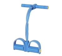Foot Pedal Resistance Band - 8 Tube 52x26cm Resistance Trainer, EVA Foam Exercise Device, Abdominal Training Tool | Pair Training Equipment