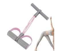 Foot Pedal Resistance Band Sit-Up Workout Stretching Abdominal Back