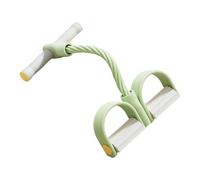 Foot Pedal Resistance Bands - 6-Channel Elastic Yoga Strap - With Handle and Rubber Pedal Elastic Resistance Bands for Exercise - For Fitness, Exercise, Pilates, Physical Activity, Home Use, Gym