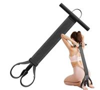 Foot Pedal Resistance Bands for Women - 48 Inch Training Exercise Cord, Body Stretch Rope, Compact Pedal Puller, Strength Building Elastic Tool | Daily Fitness Leg Arm Back Abdominal Routine