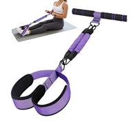 Foot Pedal Resistance - Portable Pedal Exerciser Elastic Cord Lower Body Trainer Full Body Conditioning Strength Builder Workout Device Compact Design | for Indoor Exercise Rehabilitation Physical The