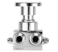 Foot Pedal Valve, Automatic Cold Water Tap Foot Pedal Control Valve /2in Round Foot Valve Durable Suitable for Hospitals, Schools, Office Buildings