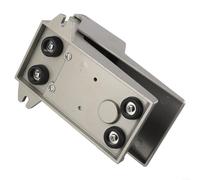 Foot Pedal Valve Pneumatic Air 2 Position Switch with 1/4 PT Thread Momentary Function Nonslip Metal Build for Equipment (4F210-08)
