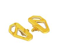 Foot Pedals Fit For Harley Street Glide 2006-2024 Road King Special Street Glide Passenger Footpegs Floorboard Rear Footrests(Golden White)