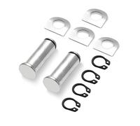 Foot Pedals Rests 10Pcs Footpeg Mount Kits Fit For Harley Davidson Touring Dyna Softail Sportster 883 1200 Non-slip Foot Rest Pegs Pedals(2)