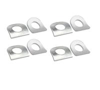 Foot Pedals Rests 8Pack Universal Motorcycle Foot Peg Spring Washers Gaskets Fit For Harley Davidson Softail Dyna CVO Sportster 883 1200 Motorcycle Foot Peg Kit