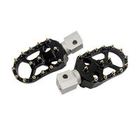 Foot Pedals Rests For Indian Scout For Bobber For Twenty Sixty For ABS Motorcycle Front Footrest 360 Degree Adjustable Foot Pegs Rotatable FootPegs Rest(Silver Gold)