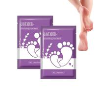 Foot Peel Mask - Foot Mask for Baby Soft Skin - Spa-Grade Dead Skin Removal for Cracked Heels & Calluses (Lavender Relaxation) (2Pcs)