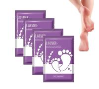 Foot Peel Mask - Foot Mask for Baby Soft Skin - Spa-Grade Dead Skin Removal for Cracked Heels & Calluses (Lavender Relaxation) (4Pcs)