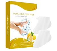 Foot Peel Masks, Foot Exfoliator Peeling Masque, Peeling Socks, Dead Skin Remover, Deep Peel Formula Softening Callus Treatments, 2Pair, For Men Women Travel Bedtime Routine Home Post-Workout Recovery