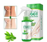 Foot Peeling Spray-100ml Green Tea Foot Peeling Spray Oil, Moisturizing Hydrating Nourish Peel Off Spray,Remove Foot Dead Skin in Seconds