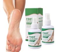 Foot Peeling Spray, Instant Foot Peeling Spray, Callus Remover for Feet, Exfoliating Foot Mask for Summer, Instantly Remove Dead Skin, Hydrate & Nourish, Exfoliate Dry, Rough Skin (2, one size)