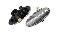 Foot Peg Brackets For Benz For Smart For Fortwo For Forfour 453 2015 2016 2017-2019 Car Accessories 2Pcs Side Marker Turn Signal Lights Led Dynamic Foot Pedals Rests(1Smart Forfour)