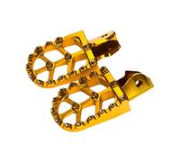 Foot Peg Brackets for Sur-Ron for Sur Ron Surron for Light for Bee X for S Electric Motocross Parts Electric Bike CNC Foot Pegs Rest Footpegs Bracket Footpegs Foot Pegs Pedals(Golden)