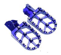 Foot Peg Brackets for Surron Light Bee S X Electric Bike Motorcycle CNC Foot Pegs Pedal Mounting Bracket Rests Pedals Retrofit Bracket Footpegs Foot Pegs Pedals(Blue)