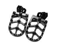 Foot Peg Brackets for Suzuki for RMZ250 for RMZ450 for RMX450Z for RM-Z for 450Z for RMX for 660 for XT660Z CNC Footpeg Foot Pegs Rests PedalMotorcycle Parts Footpegs Foot Pegs Pedals(Black)