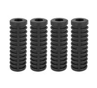 Foot Peg Brackets For Uxcell 12mm Diameter Rubber Nonslip Footrest Pedal Foot Peg Cover Shell Black For Motorcycle Foot Pedals(4cps)