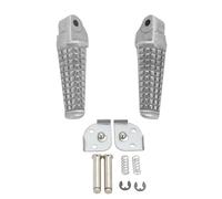 Foot peg Foot Pegs For Motorcycles For GSXR600 GSXR750 GSX-R DR-Z400S DR-Z400SM GSF600 BANDIT SV650 TL1000R TL1000S Motorcycle Rear Foot Pegs Footrests(Silver)