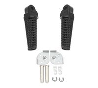 Foot peg Foot Pegs For Motorcycles For GSXR600 GSXR750 GSX-R DR-Z400S DR-Z400SM GSF600 BANDIT SV650 TL1000R TL1000S Motorcycle Rear Foot Pegs Footrests(Gloss Black)