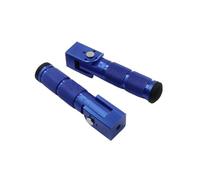 Foot Pegs 1 Pair Universal Aluminium Foldable Motorcycle Rear Footrest Pedal Modification Back Footpegs Motorcycle Footrests(4)