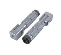 Foot Pegs 90 Degree Fixed Folding-Footpegs Foot Peg Front Rear Footrest Pedal Universal Motorcycle Modified Accessories 1 Pair Peg Pedal