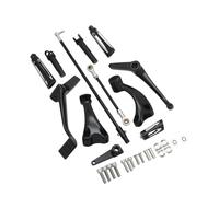 Foot Pegs Bracket Footpegs Motorcycle Forward Controls Complete Kit Footpegs Shifter Levers Linkages For Sportster XL883 XL1200 Forty Eight