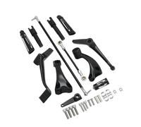 Foot Pegs Bracket Footpegs Motorcycle Forward Controls Complete Kit Footpegs Shifter Levers Linkages For Sportster XL883 XL1200 Forty Eight