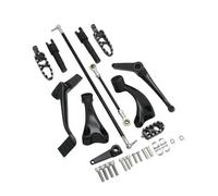 Foot Pegs Bracket Footpegs Motorcycle Forward Controls Complete Kit Footpegs Shifter Levers Linkages For Sportster XL883 XL1200 Forty Eight