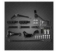Foot Pegs Bracket Motorcycle Forward Controls Complete Kit Foot Pegs Rest Levers Linkages For Sportster XL883 XL1200 Super Low 2004-2023