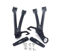 Foot Pegs Bracket Motorcycle Rear Passenger Foot Pegs For GSXR 600 750 2008 2009 2010 Bracket Footrests Footpegs GSXR600 GSXR750 Foot Rests