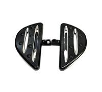 Foot Pegs Folding Foot Pegs Motorcycle Floorboards Male Rear Foot Pegs Fit For Harley Touring Street Glide Dyna Sportster 883 1200 XL Softail(Black)