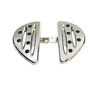 Foot Pegs Folding Foot Pegs Motorcycle Floorboards Male Rear Foot Pegs Fit For Harley Touring Street Glide Dyna Sportster 883 1200 XL Softail(Chrome)
