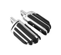 Foot Pegs Footpegs Foot Pedals Motorcycle Foot Pegs Long Angled Highway Pedals Footrest 32mm 1-1/4" Mount Kits Pedal For For