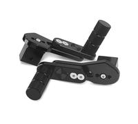 Foot Pegs Footrest For CBR650R CBR650F CBR1000RR 600RR 250RR 500R 400R 1100XX 2025 Motorcycle Adjustable Multi-angle Rear Foot Peg Pedal(Black)