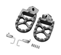 Foot Pegs Footrests Compatible With 1998-2016 EXC 300 EXC 250 EXCF 350 EXC 450 SX 125 SXF 250 SXF 450 1998-2015 XCW 300 XCF-W 2006-2016 Dirt Bike Models(Titanium)