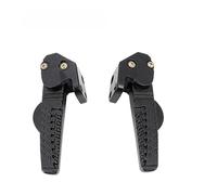 Foot Pegs Footrests For Applicable To Electric Car Motorcycle Fuying For Smart For Grids125Modified Warhawk Aluminum Alloy Automatic Pedal Foot Pedals Rests(Black)