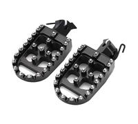 Foot Pegs Footrests For Kawasaki For KLR650 1987-2018 Motorcycle Footrest Footpeg Tusk Billet Race Foot Pegs Rest With Springs For KLR 650 2022 2023 Foot Pedals Rests(Black)