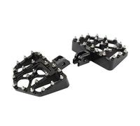 Foot Pegs Footrests For Softail 2018-2023 For MX Wide Fat Foot Pegs Floorboards Front Rear Footrests For SLSB Boy Breakout Low Rider For FXBB Foot Pedals Rests(Black Front)