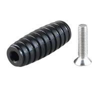 Foot Pegs Footrests, Gear Shift, Brake Toe Pegs & Pedals For Rearset Foot Rest(Black)