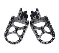 Foot Pegs For CR For CRF 125 250 125R 150R For 250R For 250X 450R For 450X For 250RX 450RX 250F 250L For 450L Motorcycle CNC Foot Pegs Rests Pedals Footpegs Moto Foot Pedal(Black)