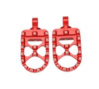Foot Pegs For FLSTFBS 2016-2017 For Softail For FXSTC 1986-1999、2007-2010 For FLSTN 2005-2017 For FXST 1984-1990 Motorcycle Pedal(Red)
