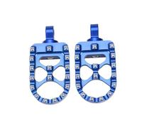 Foot Pegs For FLSTFBS 2016-2017 For Softail For FXSTC 1986-1999、2007-2010 For FLSTN 2005-2017 For FXST 1984-1990 Motorcycle Pedal(Blue)