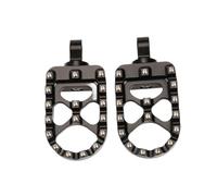 Foot Pegs For FLSTFBS 2016-2017 For Softail For FXSTC 1986-1999、2007-2010 For FLSTN 2005-2017 For FXST 1984-1990 Motorcycle Pedal(Black)