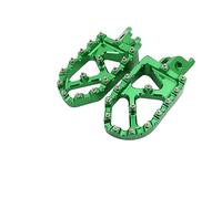 Foot Pegs For For KLX450R 2008-2013 For KX450F For KXF450 2007-2018 For KX250F For KXF250 06-18 Motorcycle Footrest Footpegs(Silver ECX224000S)