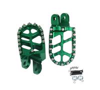 Foot Pegs For KLX300R 300SM 250R 250 250S 250SF 650 650R KLR650 Accessories Footrest Footpegs Foot Pegs Pedal(GREEN)