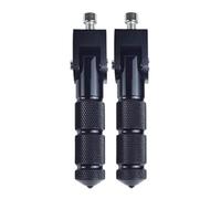 Foot Pegs For Motorcycle 1 Pair Rest Footrests Scooter Universal Electric Vehicles Mopeds Motocross Pedal(Black)