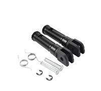 Foot Pegs For MT-09 MT-07 For Tracer 900 700 /GT Front Footrest Rear Footpeg Foot Pedal For YZF-R3 YZF-R25 MT03 MT25 XSR 700 900 FZ1 FZ6(Front black)