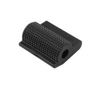 Foot Pegs For MT07 MT09 MT10 FZ1 FZ6 FZ8 XJ6 R1 R6 Motorcycle Gear Shift Lever Foot Pad Pedal Rubber Cover Universal Pedal Cover(Black A)