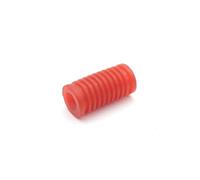 Foot Pegs For MT07 MT09 MT10 FZ1 FZ6 FZ8 XJ6 R1 R6 Motorcycle Gear Shift Lever Foot Pad Pedal Rubber Cover Universal Pedal Cover(Red A)